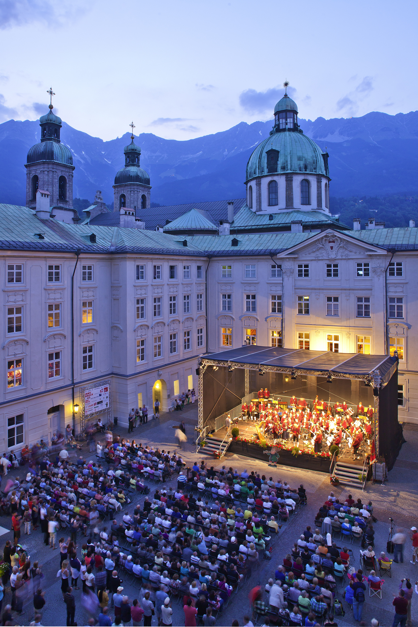 Promenadenkonzert Hofburg © TVB Innsbruck / Christof Lackner