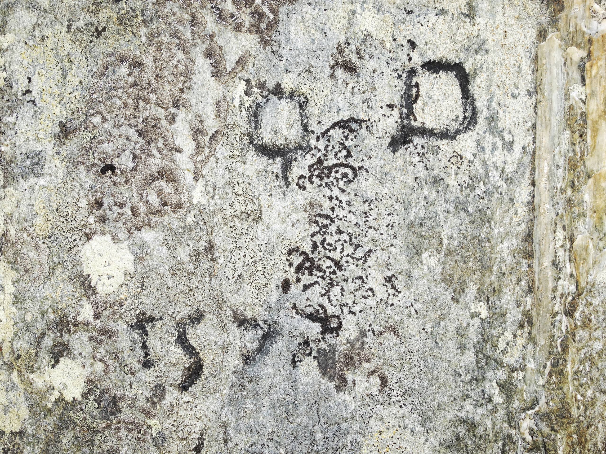 bschriebener Stein