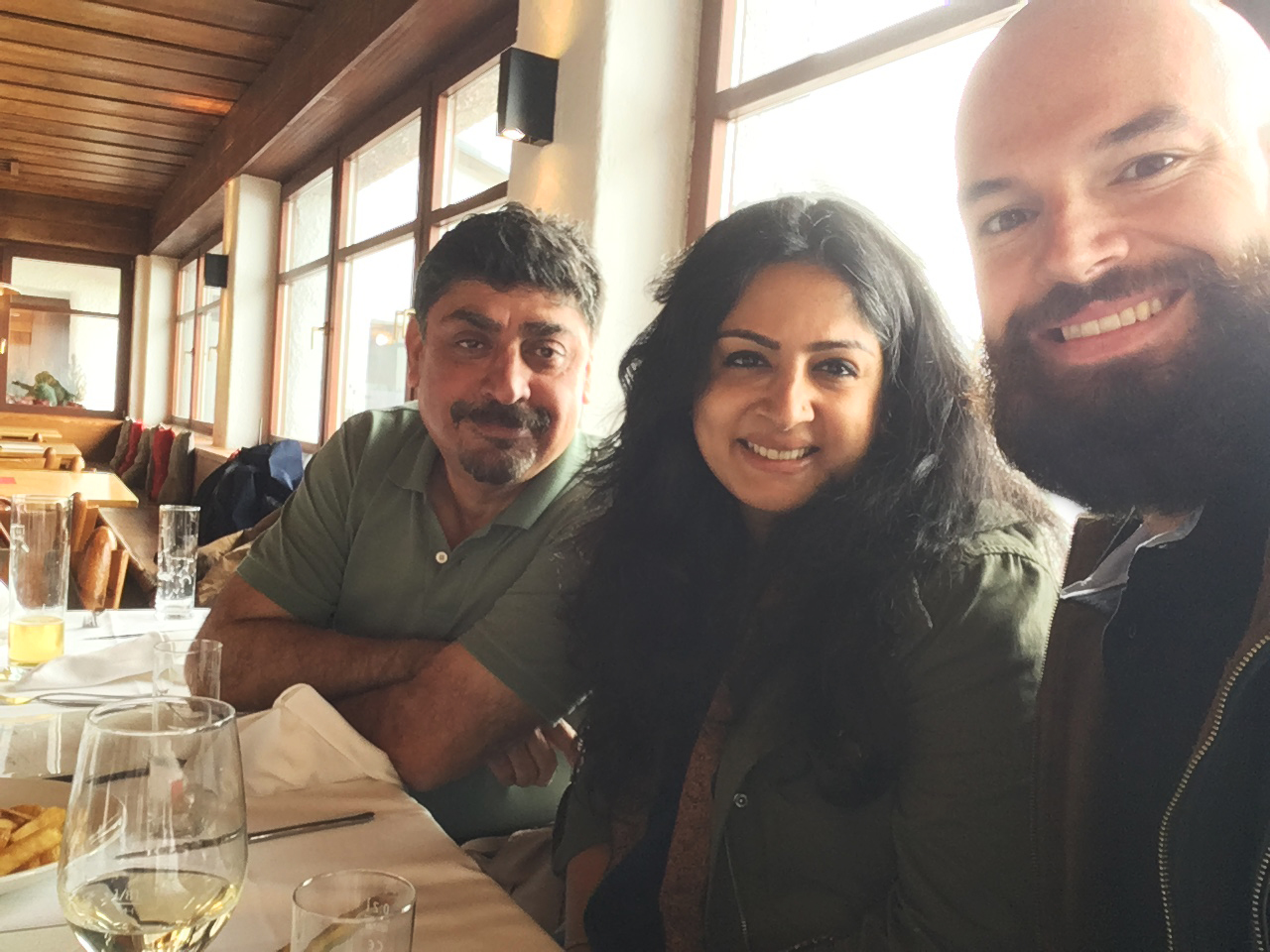 Kulmeet Makkar, Stuti Ramchandra and I.