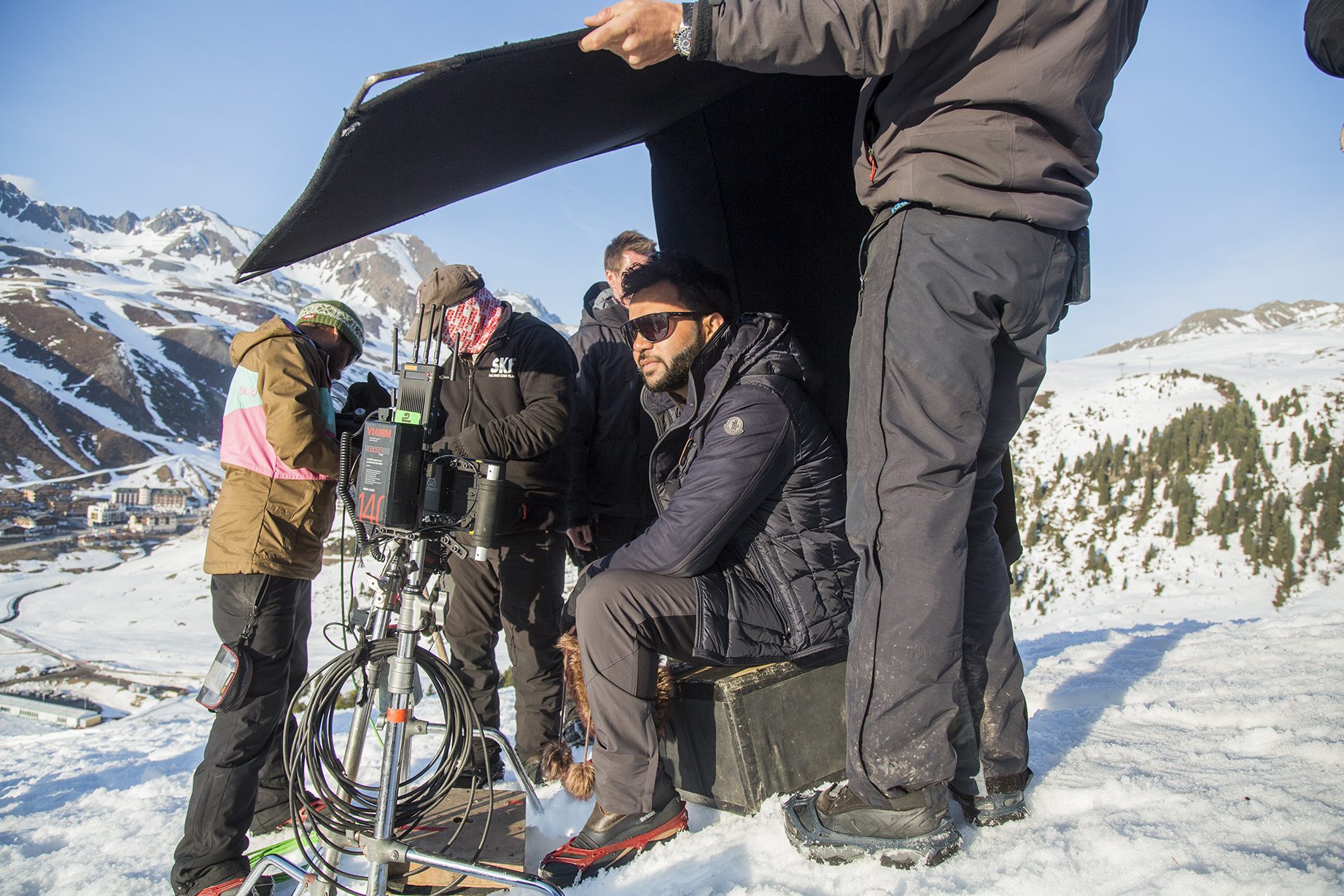 On set of TIGER ZINDA HAI,