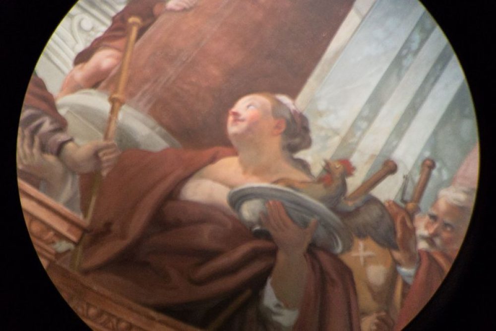 Die Auflösung zum Brathuhn gibt's im Zuge der Führung.