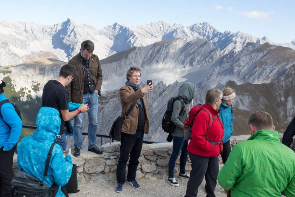 Wer kann bei dieser Kulisse schon einem Selfie widerstehen?