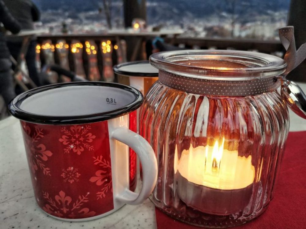 Glühwein am Bergisel