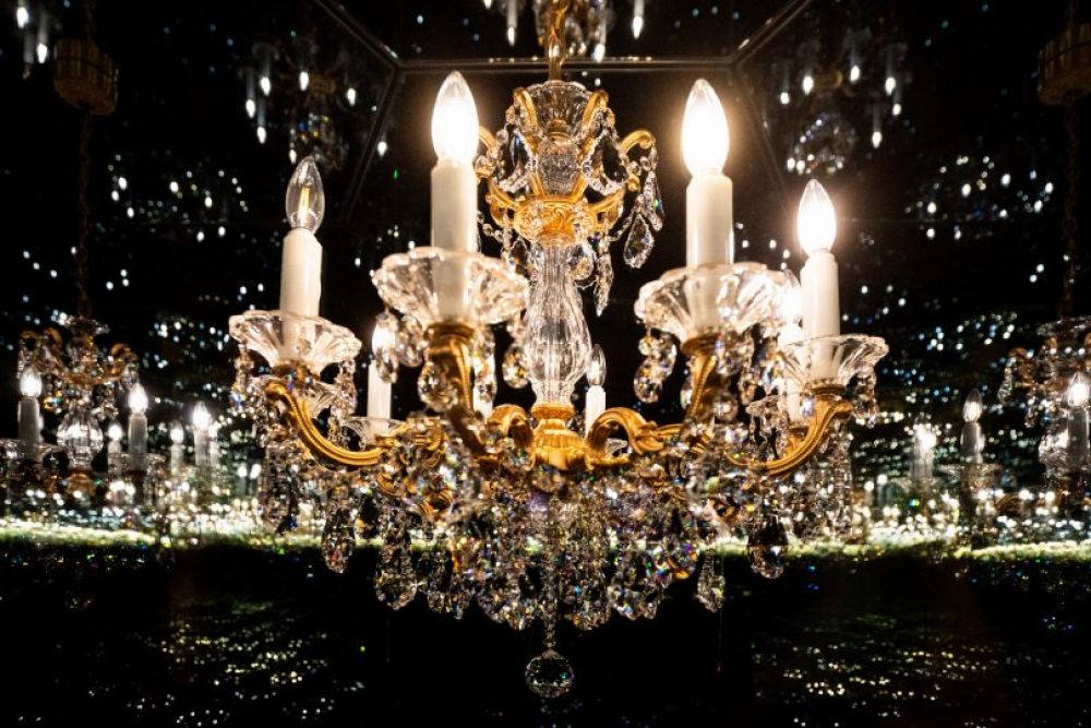Mondi Cristallo Swarovski Chandelier of Grief Yayoi Kusama