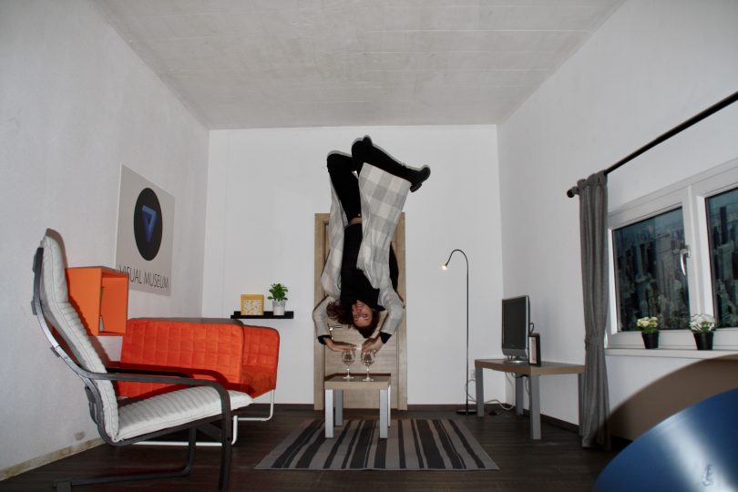 The Uppside Down Room at the Visual Museum in Innsbruck