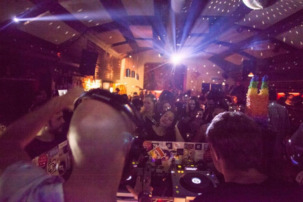 The Dance With Us afterparty at Tante Emma nightclub in Innsbruck