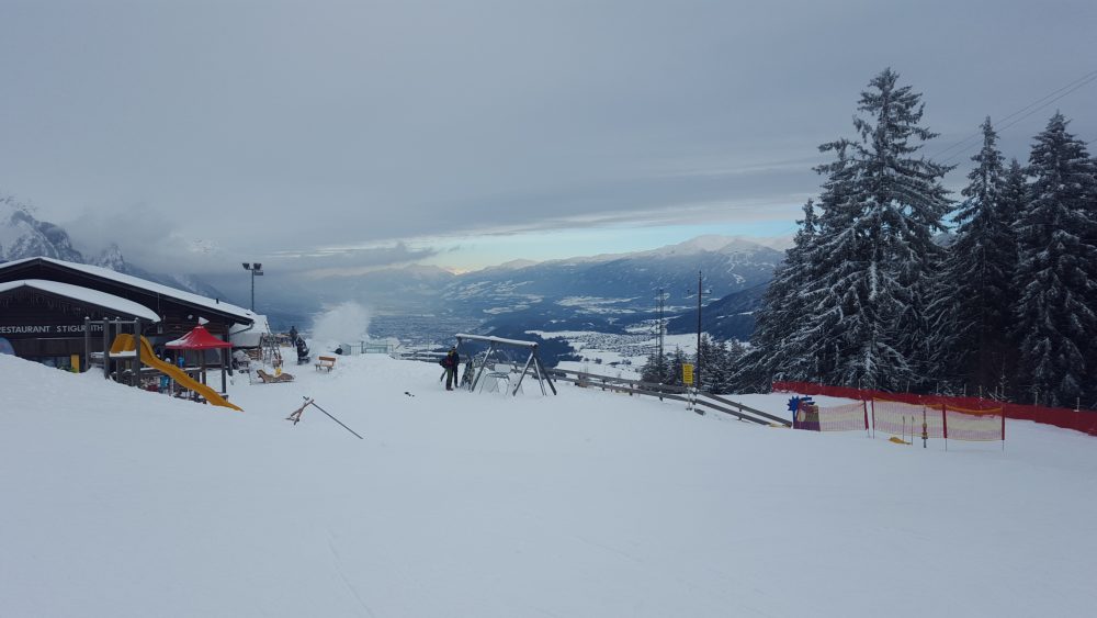 pista slittino Rangger Köpfl stazione intermedia