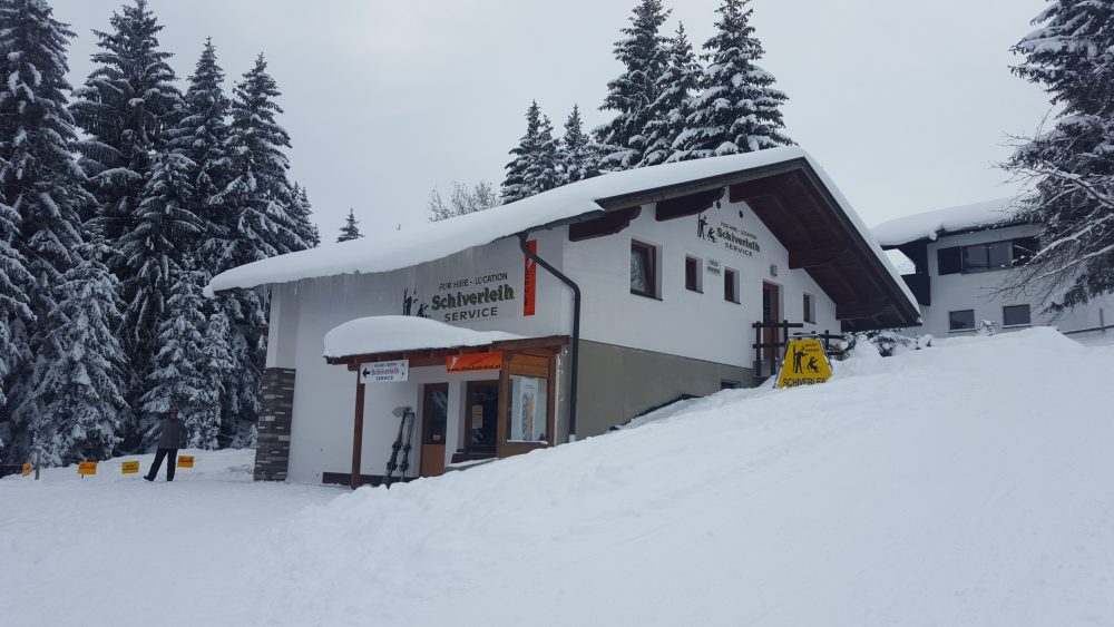 pista slittino Rangger Köpfl sede noleggio