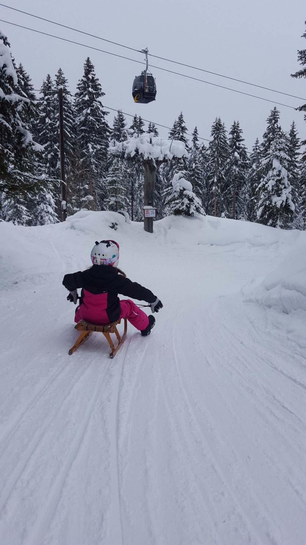 pista slittino Rangger Köpfl percorso