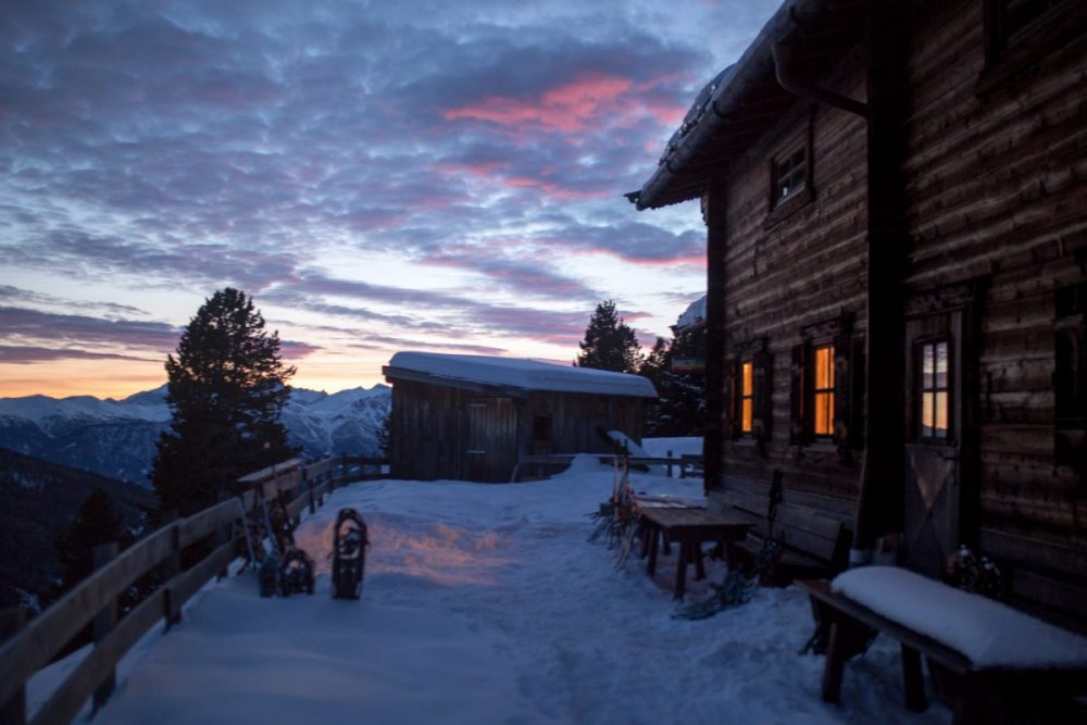 Rein in die warme Stube.