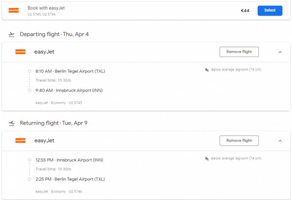 cheap ski trip from Berlin to Innsbruck