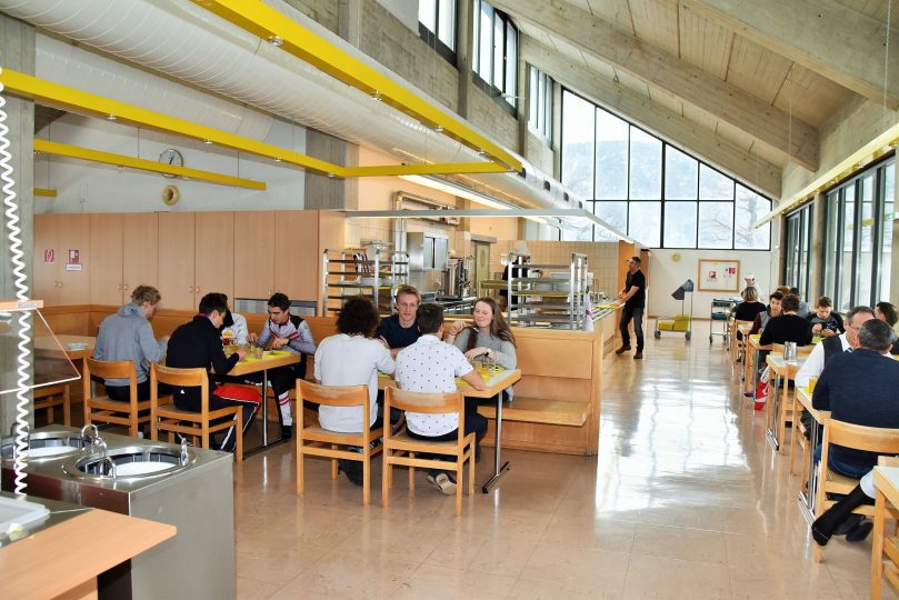 Im Westen Österreichs ist das Schigymnasium Stams die einzige Einrichtung ihrer Art. Alle Schüler wohnen im Internat.