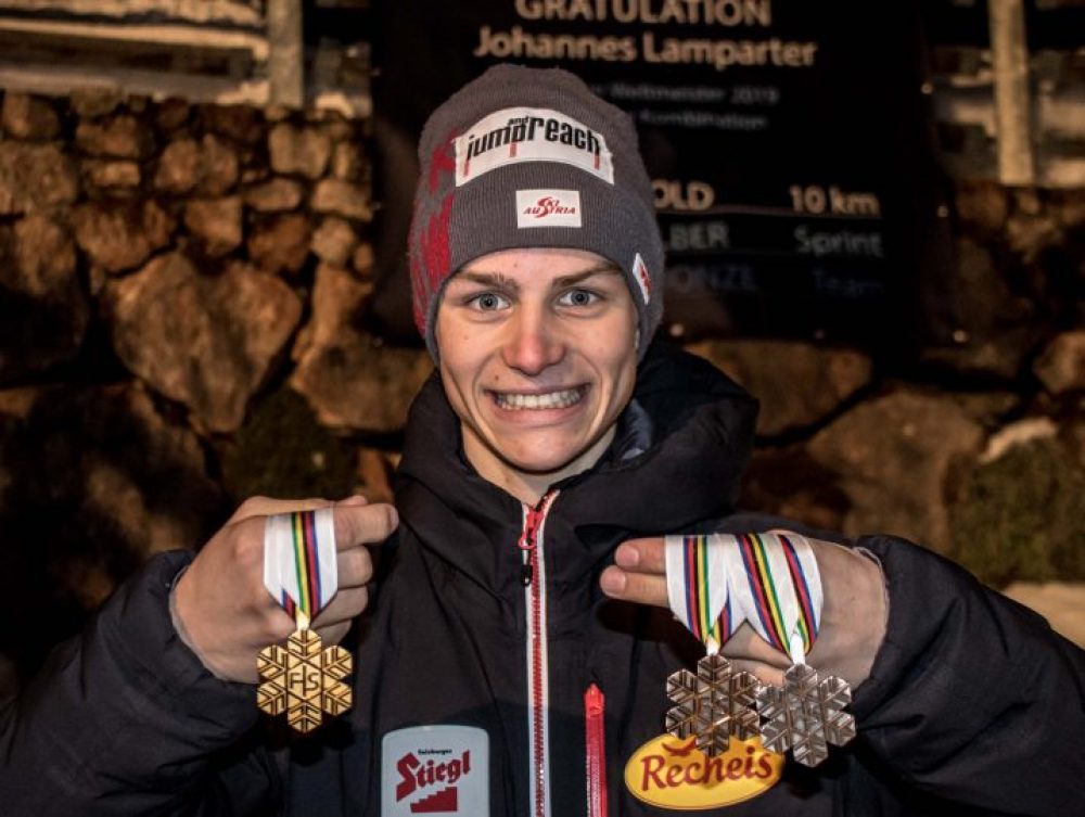 Drei Medaillen bei der Junioren-WM in Finnland und ein 8. Platz beim Weltcup in Klingenthal sprechen eine eindeutige Sprache: Der junge Mann ist am Weg an die Weltspitze! Foto: JumpandReach