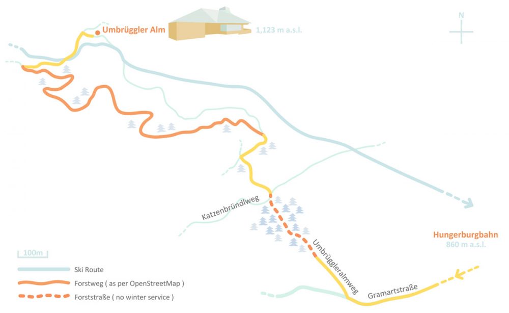 Winterwanderung © Wunschbild Illustration