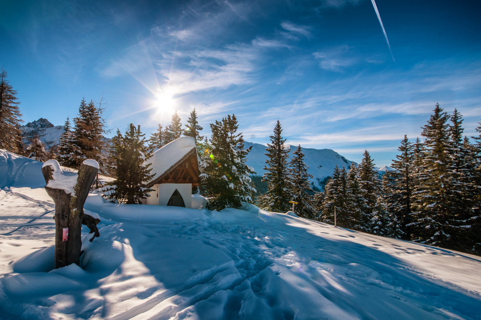 Traumhafter Winter in Birgitz
