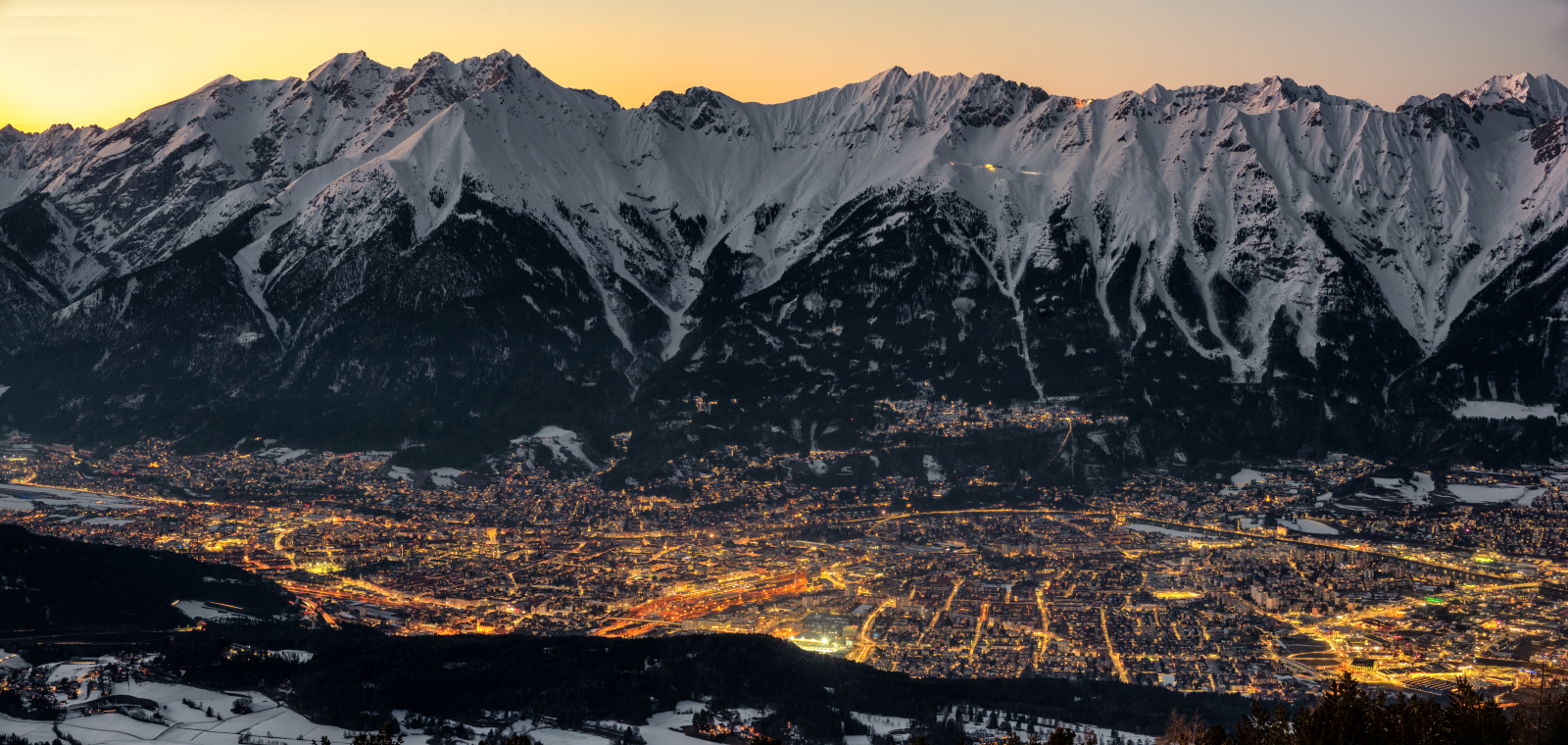Blick auf Innsbruck
