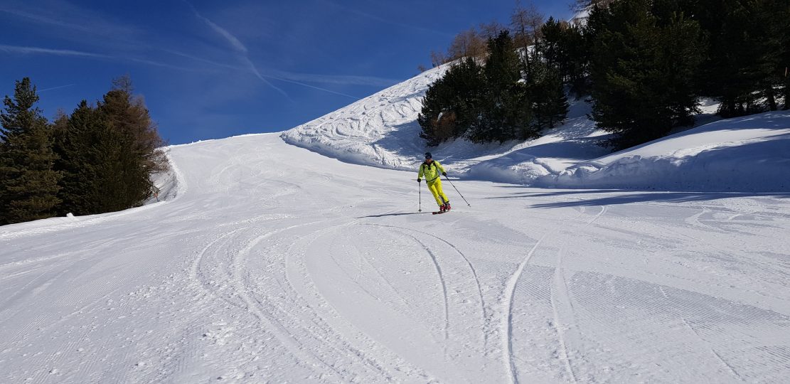 Skitour Patscherkofel - Abfahrt