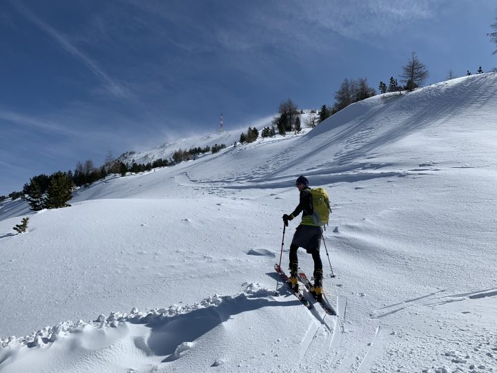 Skitour Patscherkofel - Richtung GipfelSkitour Patscherkofel - Richtung Gipfel