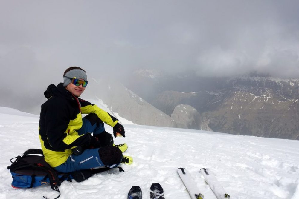 Besonders gerne ist Lukas aber alleine unterwegs. Denn da kriegt der den Kopf so richtig frei, sagt er. Foto: privat