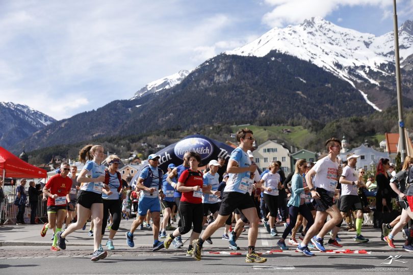 Start zum Innsbrucker Frühlingslauf