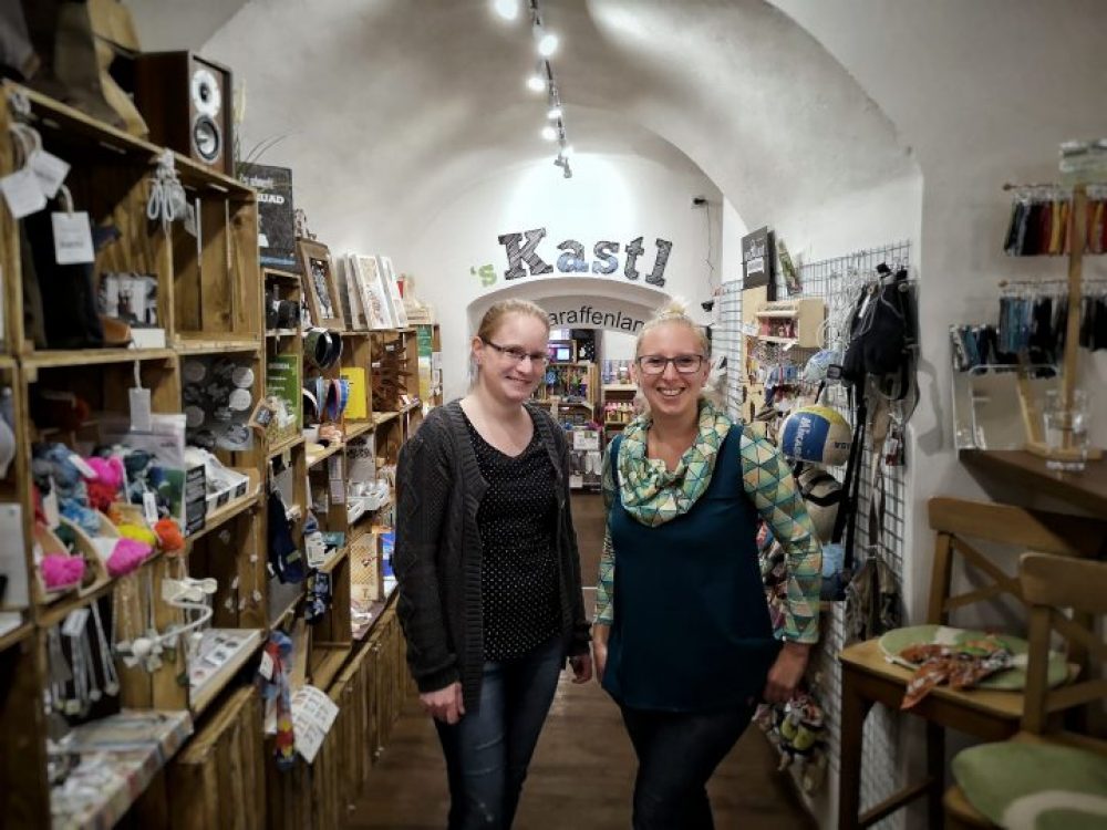 Die Fachlmeisterinnen Bernadette und Melanie