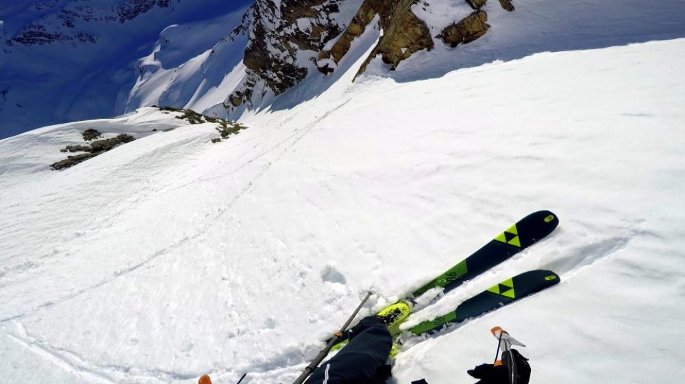 Steilwandfahren können nicht viele. Der 26-jährige zählt das zu seinen Lieblingsdisziplinen. Foto: privat