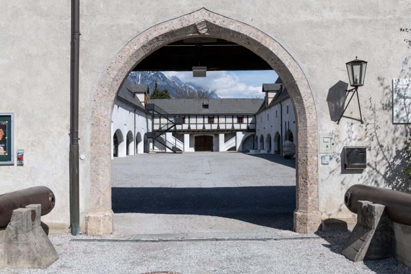 L'ingresso della Zeughaus a Innsbruck, Foto © Wolfgang Lackner