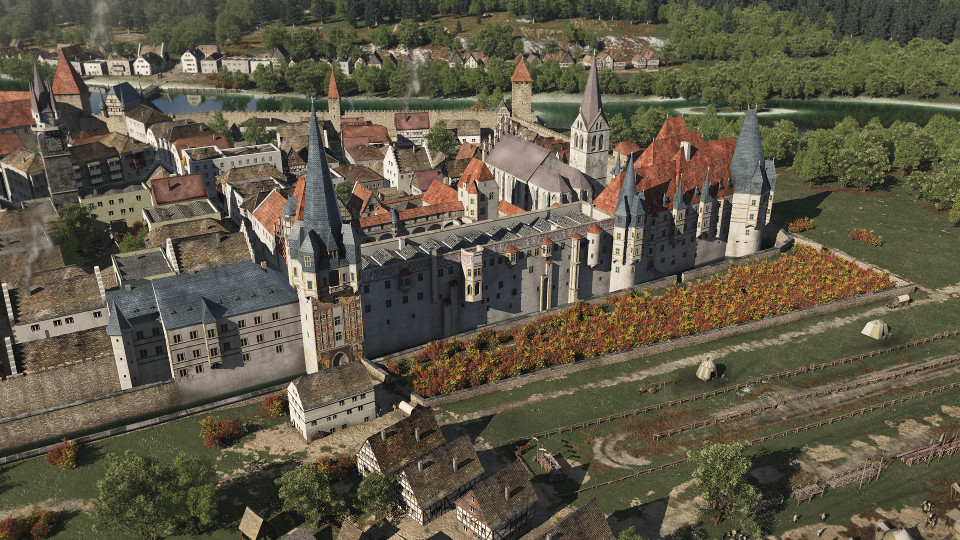 Hofburg um 1500