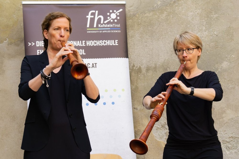 Schalmeien in der Altstadt in Innsbruck