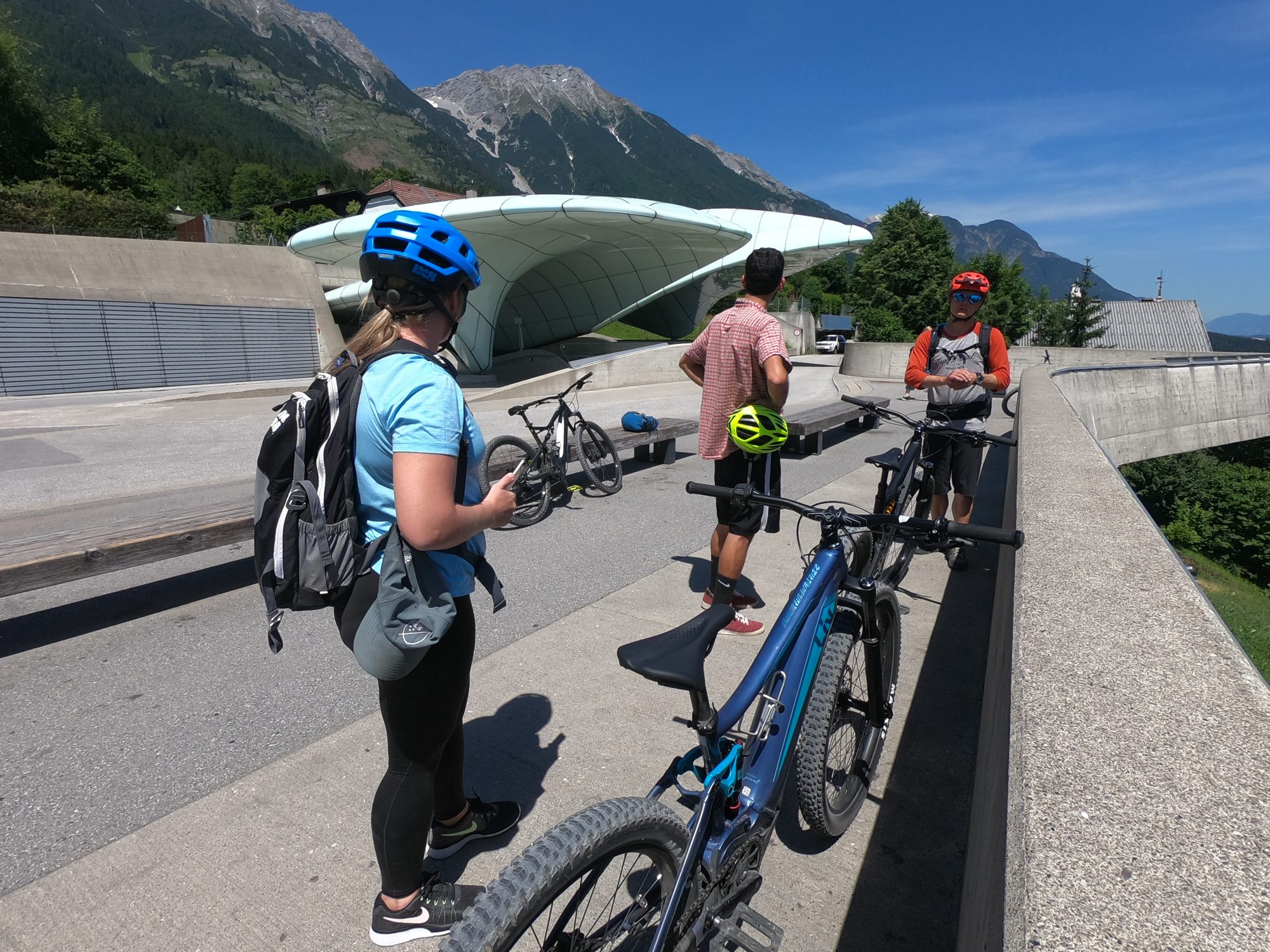 Innsbruck Mountain Biking Tour on EBikes myinnsbruck