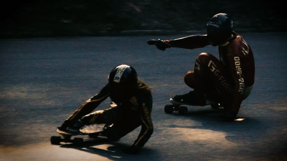 sparks,longboard