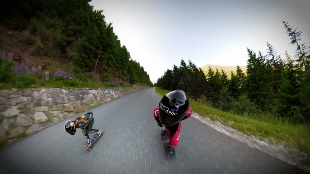 Longboarding,Axamer Lizum