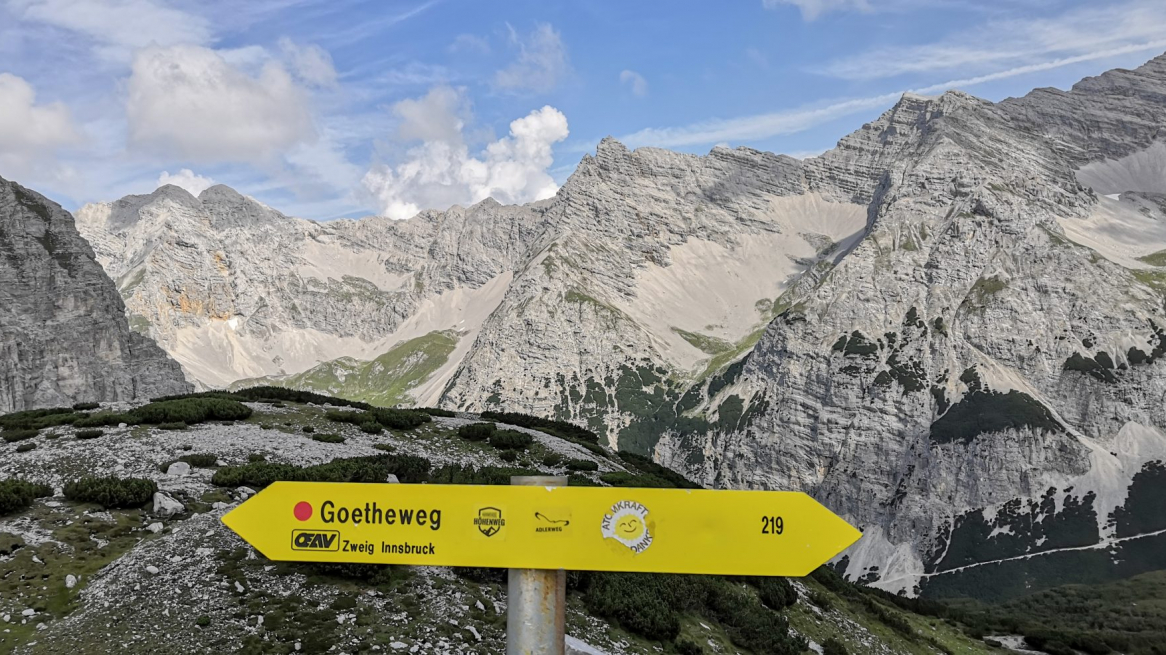 Goetheweg Innsbruck Nordkette
