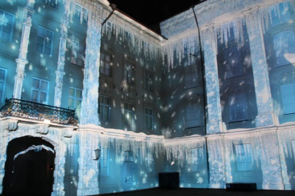 Frozen Courtyard
