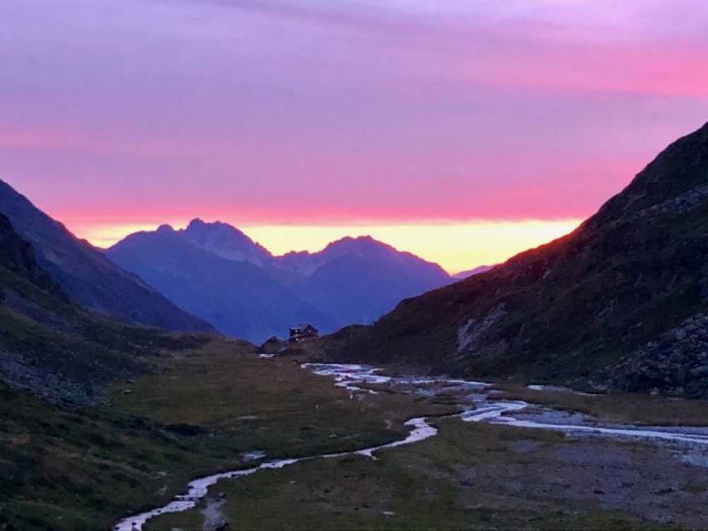 Für ein intensives Bergerlebnis muss man schon mal früh raus. Aber es lohnt sich!