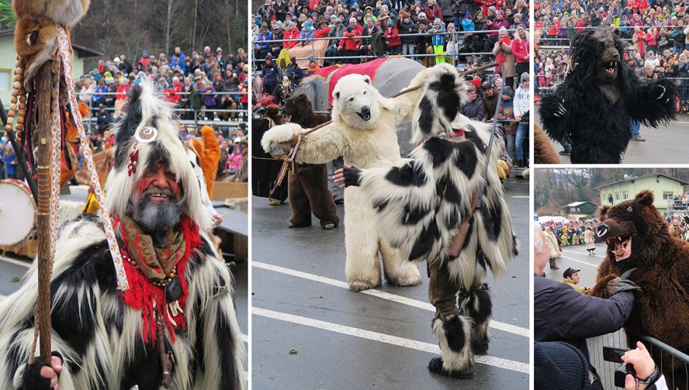 Bären Bärentreiber Telfer Schleicherlaufen 2020 © Ichia Wu