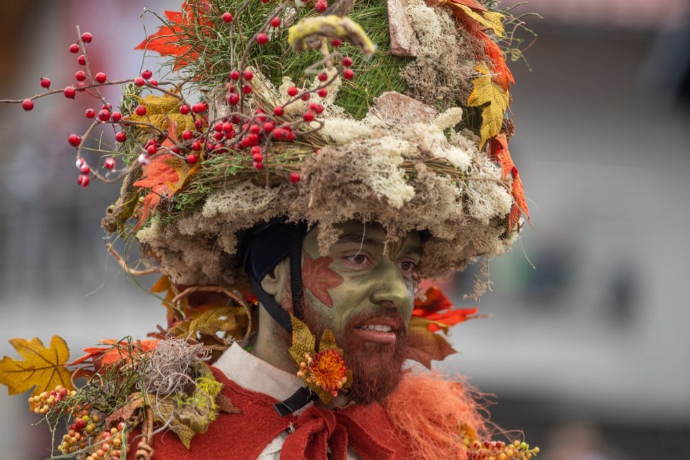 Herbst Telfs Fasnacht Schleicherlaufen