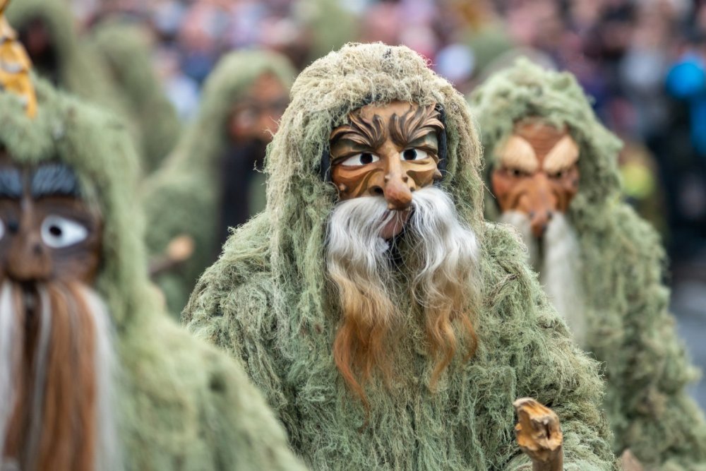 Wilde Telfs Fasnacht Schleicherlaufen