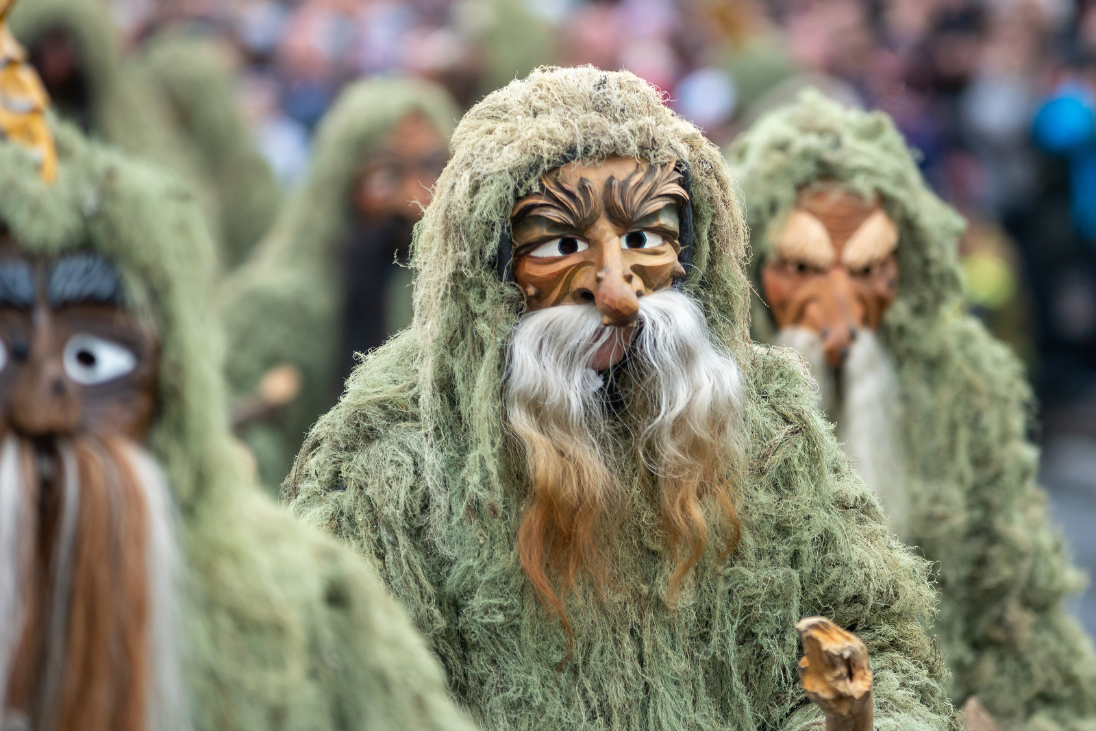 Wilde Telfs Fasnacht Schleicherlaufen