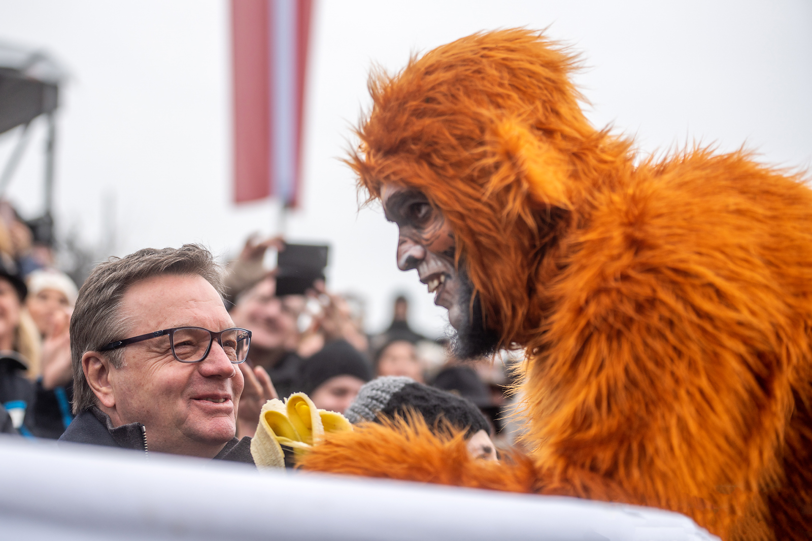 Platter Fasnacht Telfs Schleicherlaufen Affen