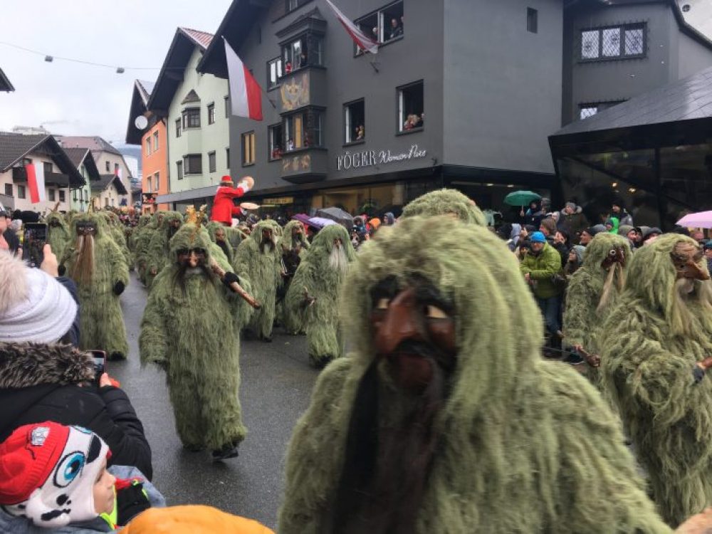 Il gruppo dei Wilden (i selvaggi) alla Telfer Schleicherlaufen 2020, Foto © Laura Manfredi