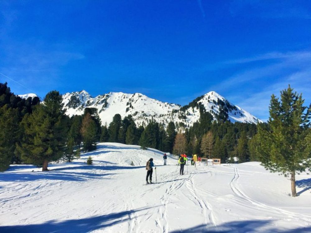 Auf der Oberen Issalm. Unser Ziel liegt noch in weiter Ferne.