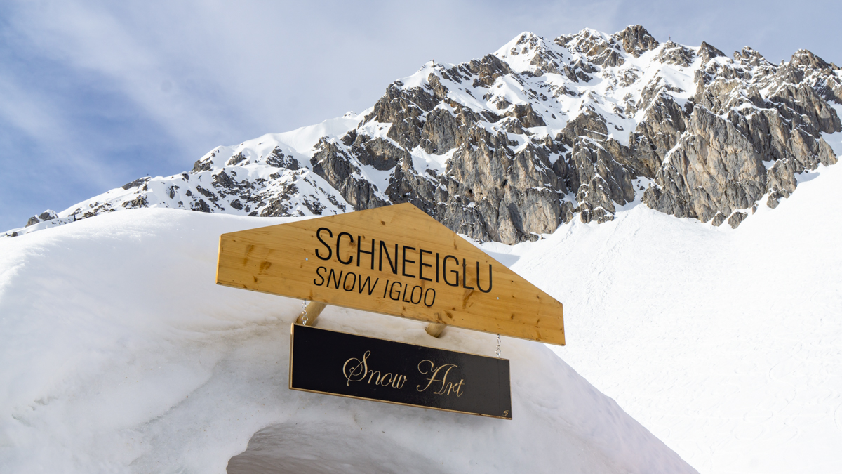 Schneeiglu Seegrube Innsbruck