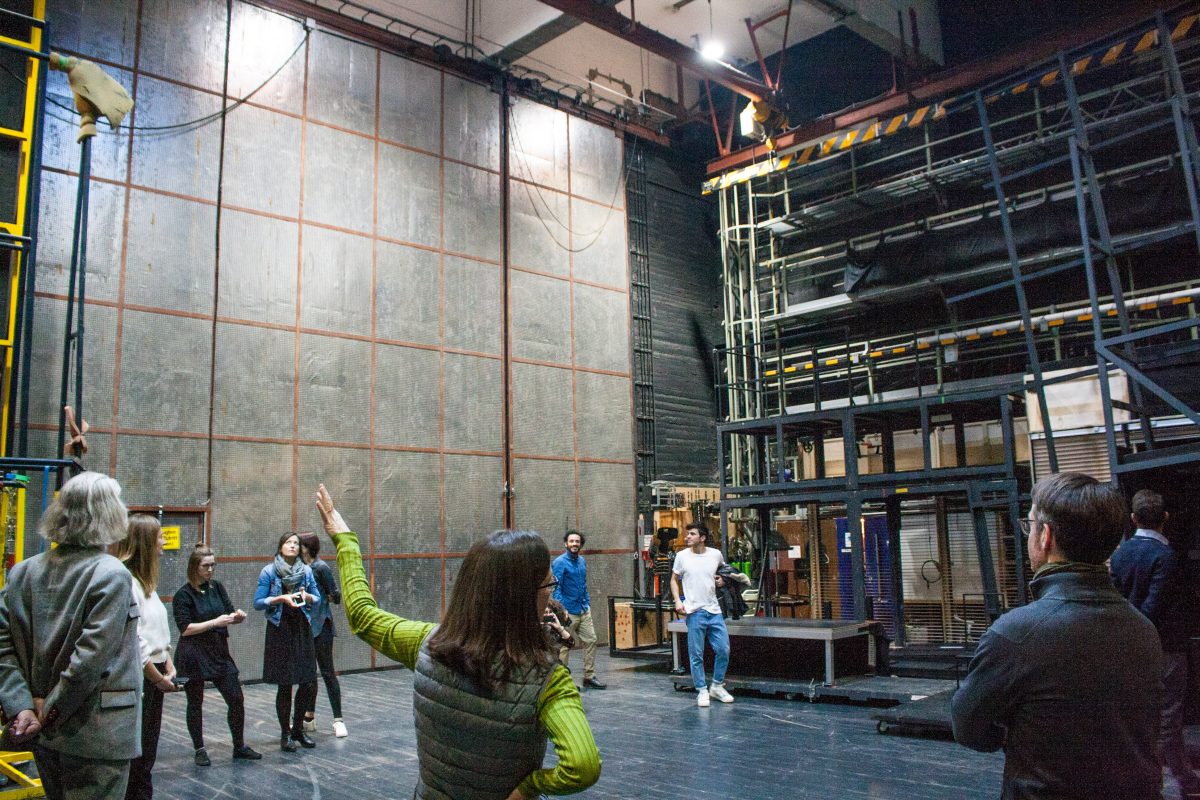 Bühnenstruktur - Tiroler Landestheater - Hinter den Kulissen © Monica Nadegger