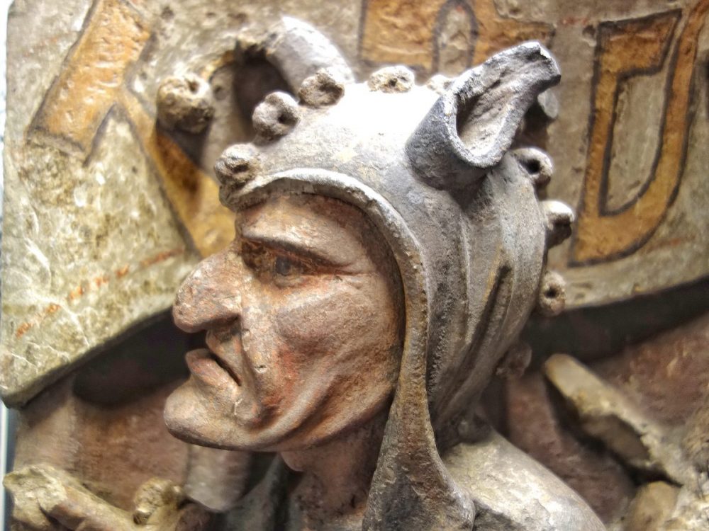 Friedrich III. am Relief des Goldenen Dachl Innsbruck