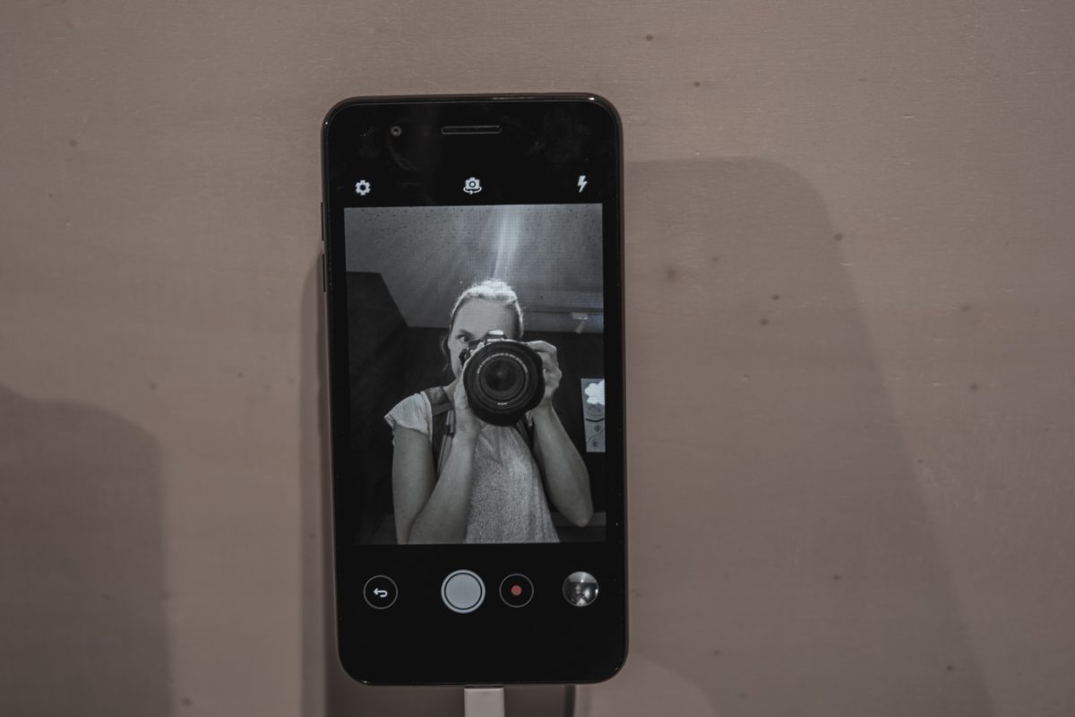 Who is watching me? In der Sonderausstellung "Out of Control". Foto ©Lea Hajner