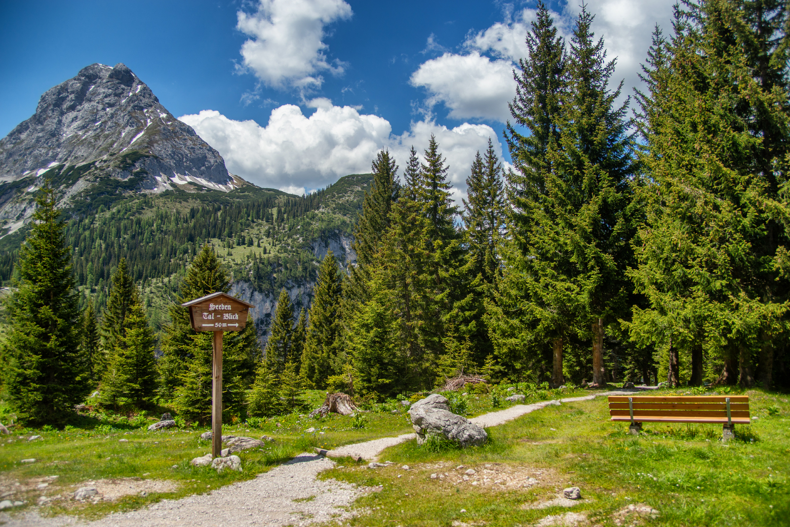 Seeben Talblick Ehrwald