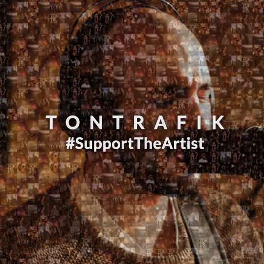 Albumcover #SupportTheArtist 2020. Foto @TonTrafik