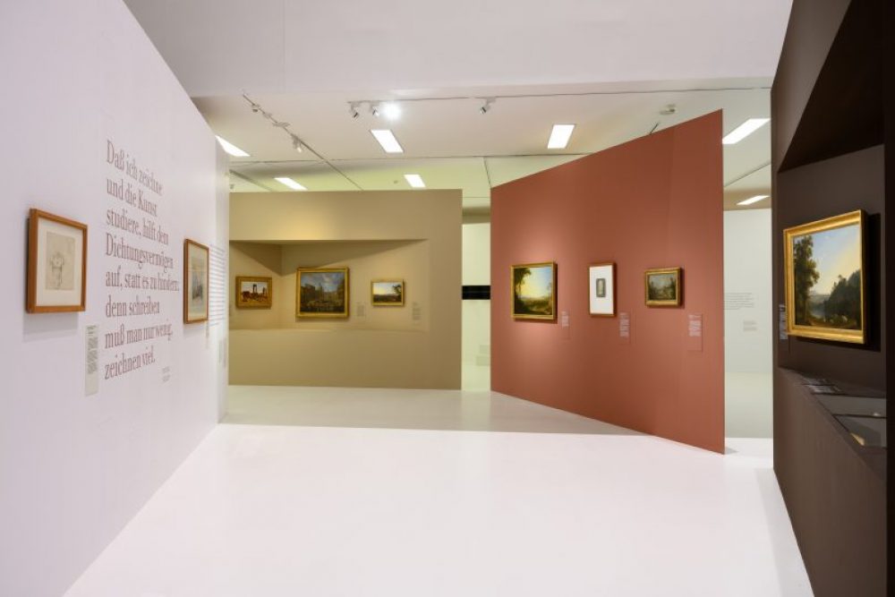 Uno scorcio della mostra ‚Goethes italienische Reise‘ al Ferdinandeum di Innsbruck, © TLM/ Wolfgang Lackner