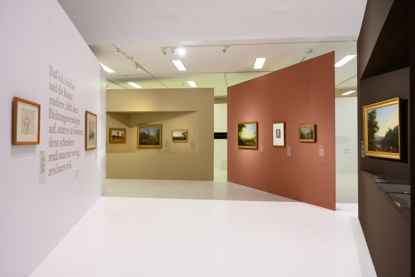 Uno scorcio della mostra ‚Goethes italienische Reise‘ al Ferdinandeum di Innsbruck, © TLM/ Wolfgang Lackner